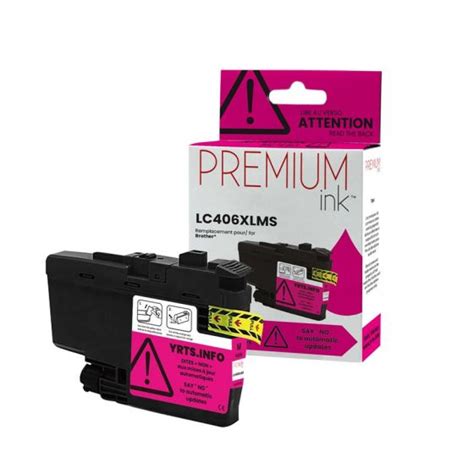 Brother Lc Xlms Cartouche D Encre Magenta Compatible Haute Capacit Xl