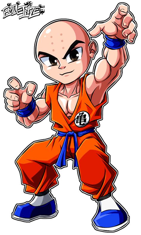 Krillin Dragon Ball Z By Emil Inze On Deviantart