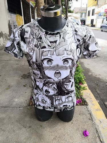 Playera Ahegao Face Anime Manga Hentai Ecchi Otaku AnahuacExpress