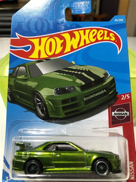 Hot Wheels Super Treasure Hunt Nissan Skyline GT R GTR GT R34 BNR34 Jdm