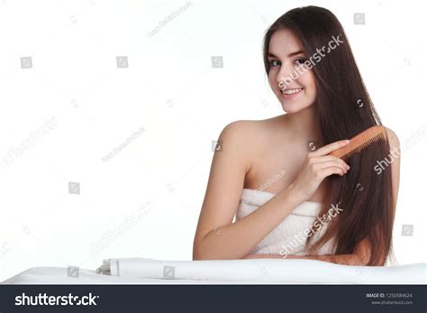 Naked Woman Lies Spa Waiting Beauty Stock Photo Shutterstock