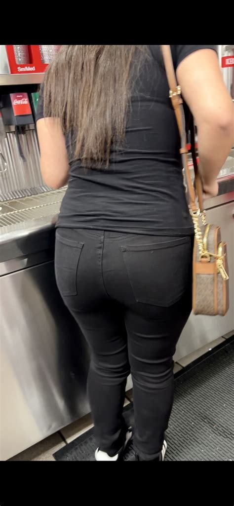 Close Up BIG ASS Latina In Tight Black Jeans Tight Jeans Forum