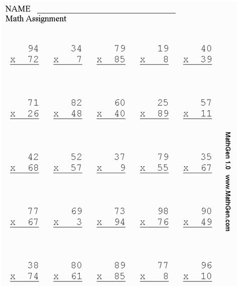 Printable Maths Worksheets Maths Worksheets For Kids