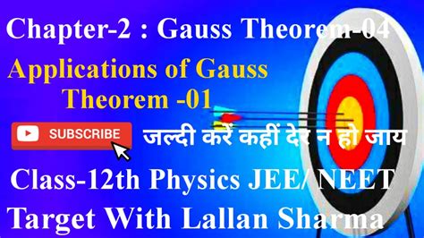 Applications Of Gauss Law Applications Of Gauss Theorem Electric