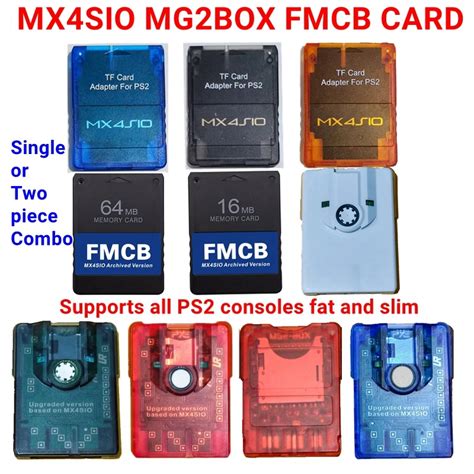 Mx Sio Dual Card Slot Sio Sd Tf Sd Card Adapter For Ps And Free Mcboot