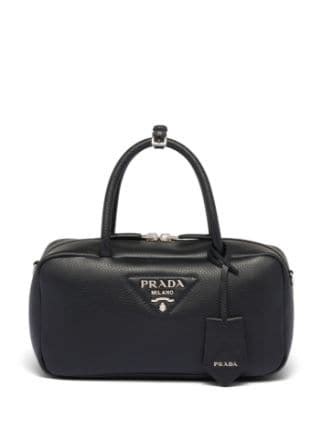 Prada Logo Lettering Top Handle Bag Farfetch