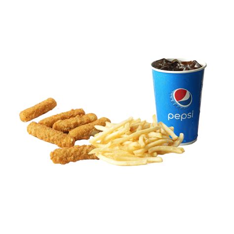 Mozzarella Sticks Fries And Soda Maazs Chicken