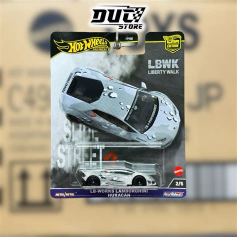 Ducstore Model Car Hkc Hot Wheels Premium Lb Works Lamborghini Hurac N Car Culture Slide