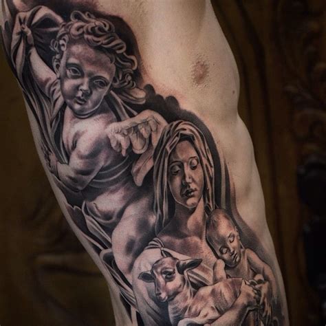 Best Spiritual Virgin Mary Tattoo Designs Meanings