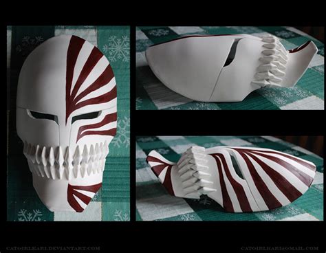 Bleach- Ichigo's Vizard Mask by danielledemartini on DeviantArt