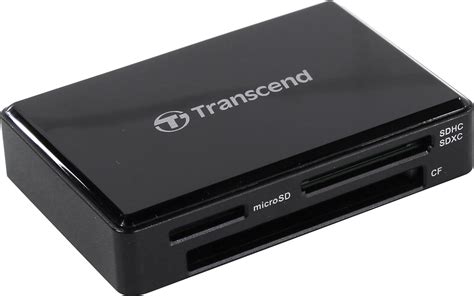 Устройство чтения записи флеш карт Transcend RDC8 all in 1 USB 3 1