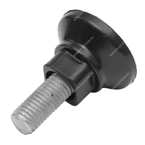 Регулируемая резьбовая опора диаметр основания 40 мм резьба М12х25 ...