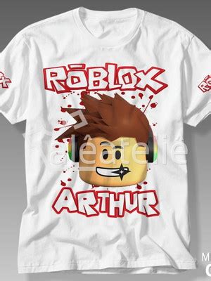 Camiseta Roblox Compre Produtos Personalizados No Elo7