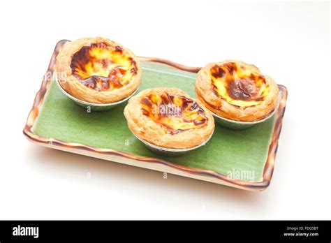 Portuguese Egg Tarts Stock Photo Alamy