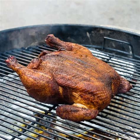 Charcoal Grill-Roasted Chicken