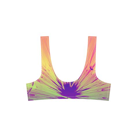 Splat Sport Top High Waisted Bikini Swimsuit Model S Id D