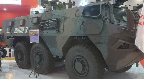 Arquus And Pt Pindad Present The Anoa 3 At Indo Defence 2022 Defence