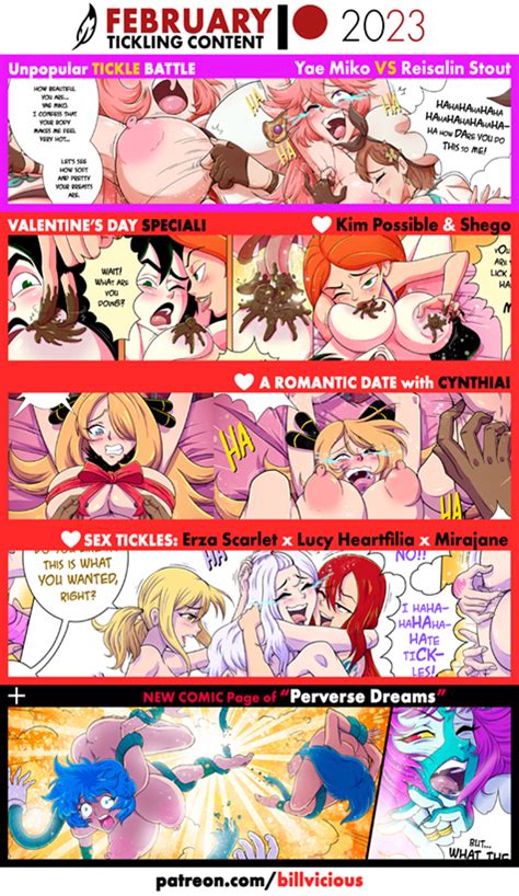 February Tickling Content By Billvicious Hentai Foundry