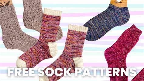 Sharing Your Favorite Free Sock Knitting Patterns Youtube