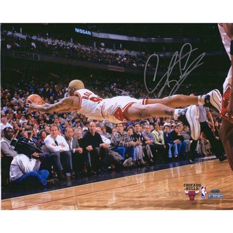 Dennis Rodman Chicago Bulls Fanatics Authentic Autographed X