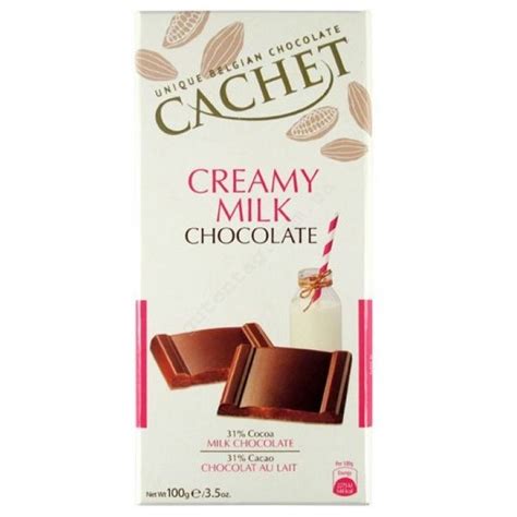 Шоколад Cachet Creamy Milk Chocolate (100г) – купить в интернет ...
