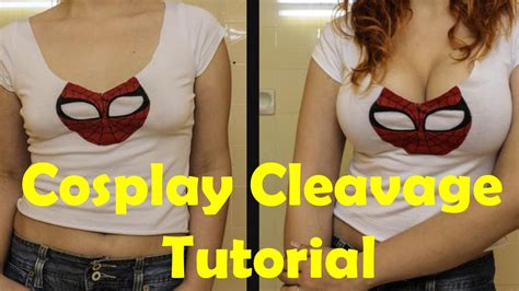 Cosplay Cleavage Tutorial Youtube