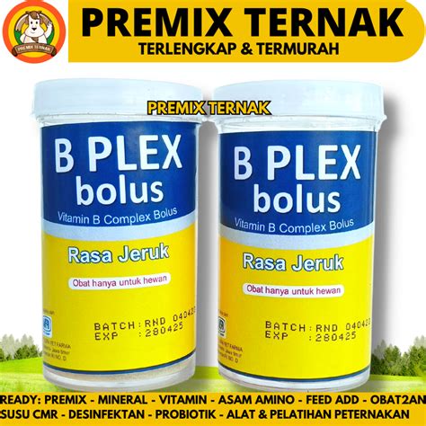 Jual Usfa B Plex Bolus 1 Pot 3 Bolus Vitamin B Complex Hewan Bolus