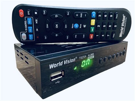ТВ-ресивер World Vision DVB-T2 ресивер, черный купить по выгодной цене ...