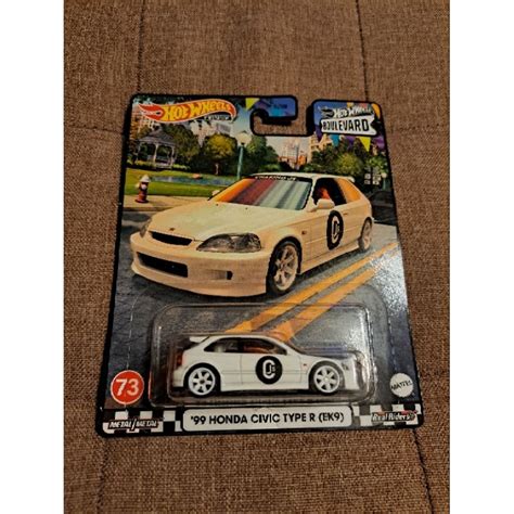 Hot Wheels Honda Civic Type R Ek Boulevard Shopee Malaysia