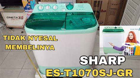 Mesin Cuci Tabung Sharp Super Aquamagic Es T Sj Gr Murah Bagus