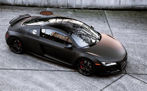 Audi R8 Matte Black - malaykuri