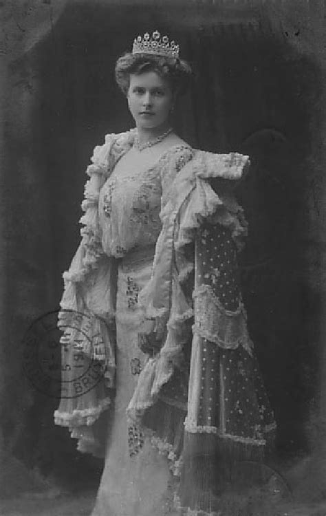 Princess Alice Of Greece Wearing A Blouson Bodice From Post Card