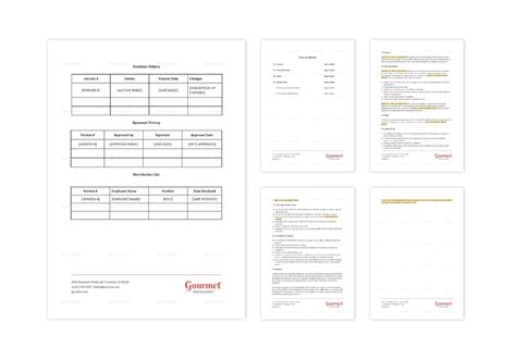 Restaurant Drugs And Alcohol Policy Template Best Templates