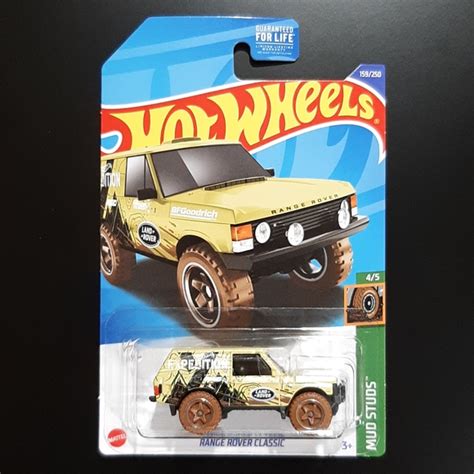 Mattel Other Range Rover Classic Hot Wheels 222 Mud Studs Collection Cream Poshmark