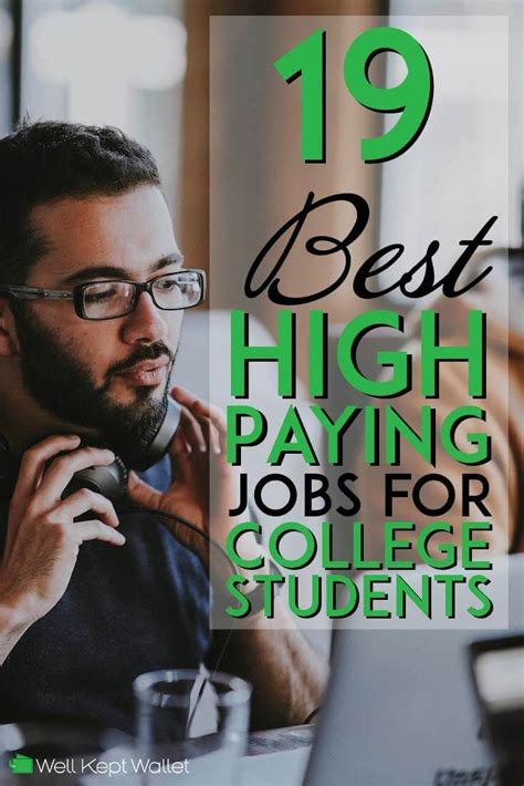 Best Jobs for College Students