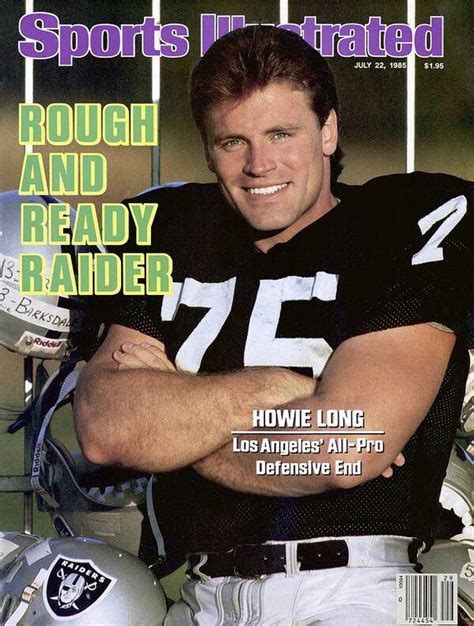 Los Angeles Raiders Howie Long Sports Illustrated Cover Art Print By