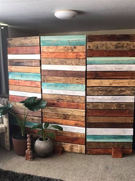 Diy Wood Room Divider Pallet Room Divider