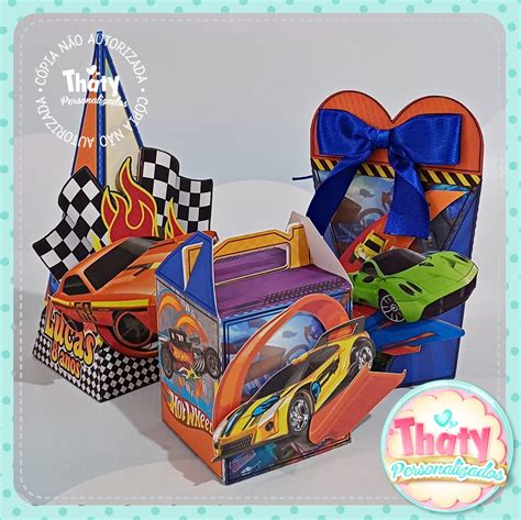 Kit Caixinhas Hot Wheels Elo Produtos Especiais