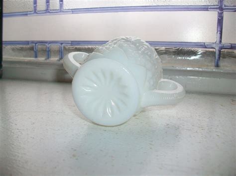 Antique Milk Glass Toothpick Holder Eapg
