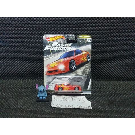 Jual Hot Wheels Hotwheels Mazda Rx Fd Fast Furious Fast Tuners Shopee Indonesia