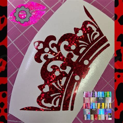 Crown Sticker Etsy