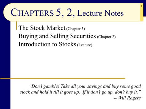 Common Stock Valuation