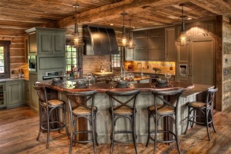 warm rustic kitchen designs     enjoy cooking