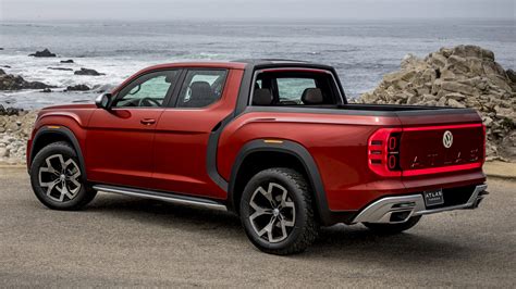 2018 Volkswagen Atlas Tanoak Pickup Truck Concept - Wallpapers and HD ...