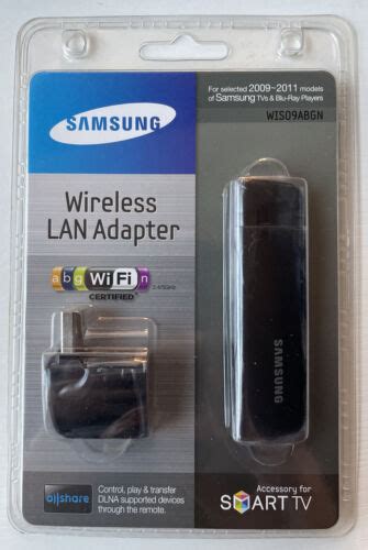 Samsung WIS09ABGN Wireless LAN Adapter 2009 Models New Sealed ...