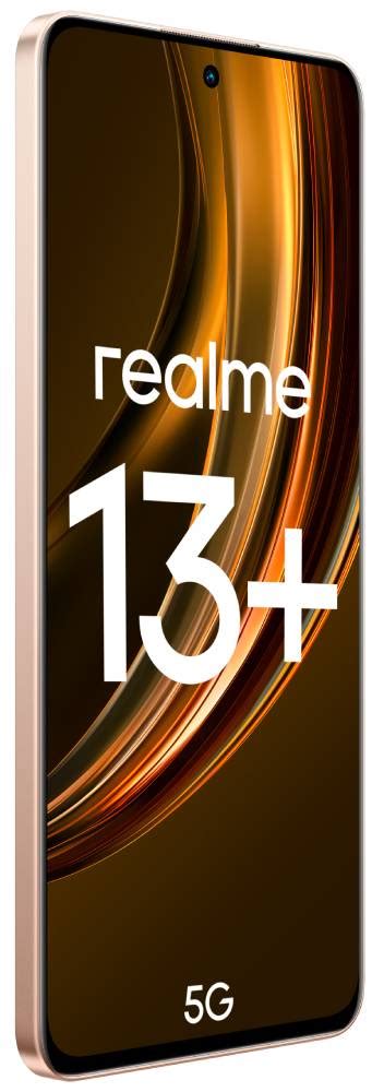 Смартфон realme 13+ 12/256 Гб 5G Золотой: купить по цене 18 990 рублей ...