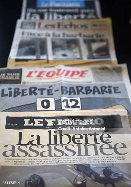 Le Figaro Newspaper Photos And Premium High Res Pictures Getty Images