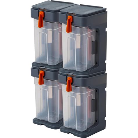 Набор подвесных лотков для метизов Blocker Expert с крепежом, малых, 4 ...