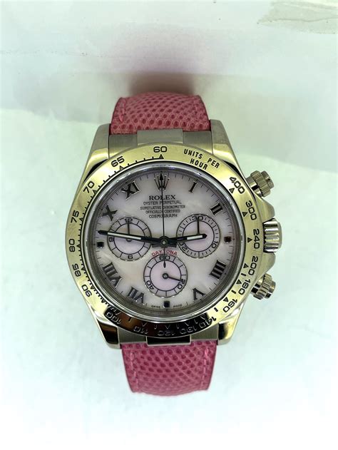 Rolex Daytona Beach 116519 Pink Rolex Service 2021 Luxury Watches