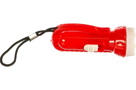 Фонарь, красный, 1LED, линза, 1 режим, 3xAG10, пластик Ultraflash 920 ...